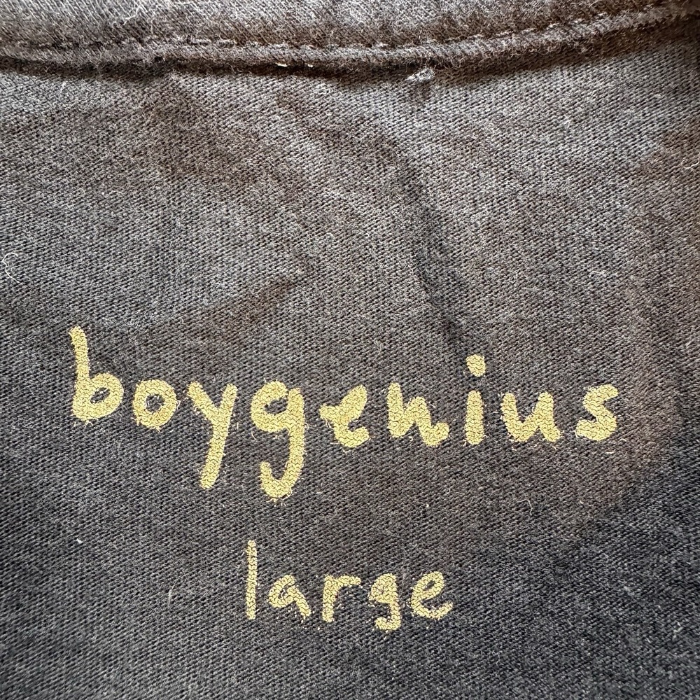 Boygenius Graphic T-Shirt Mens Large Wings Eyes Always An Angel Y2K - Picture 2 of 6